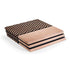 Rose Gold Chevron Split PlayStation PS4 Skins